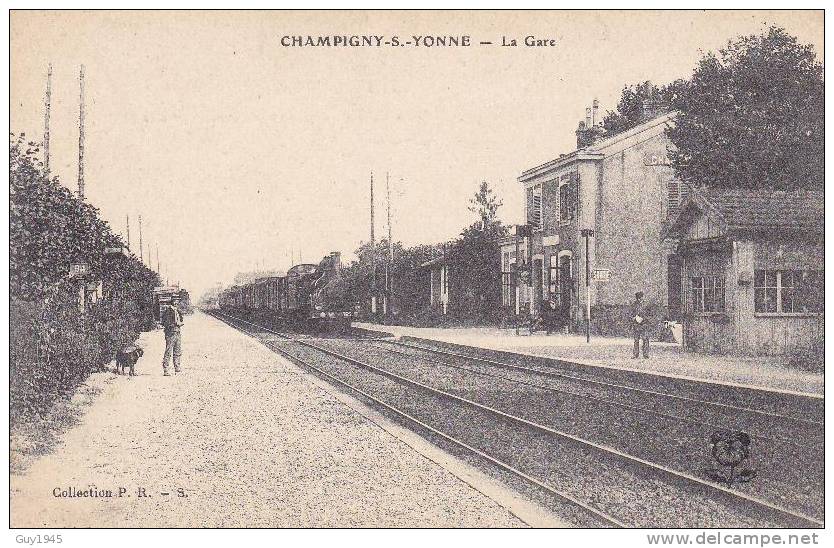 Champigny-s-Yonne : La Gare - Champigny