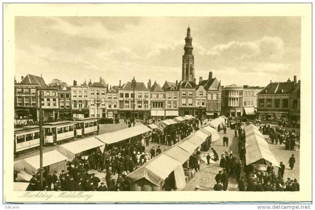 Middelburg - Marktdag + Tram ! - Middelburg