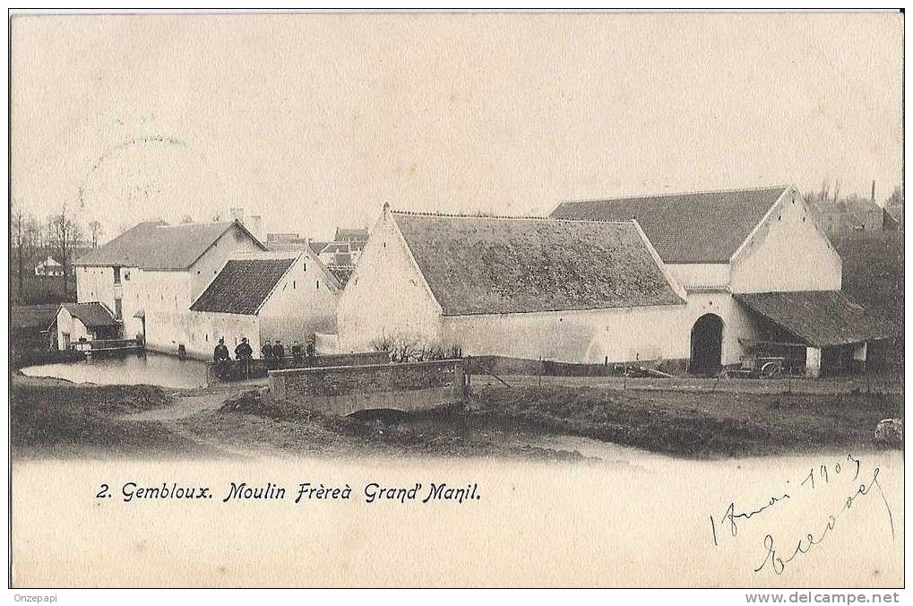 GEMBLOUX - Moulin Frère à Grand'Manil - Gembloux