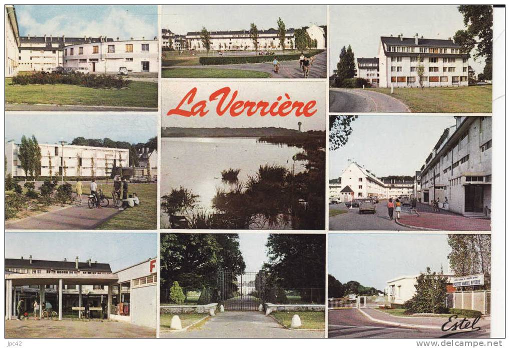 La Cité Marcel Rivière L´étang, Le Cenrtre Commercial Le Château Et L´institut - La Verriere