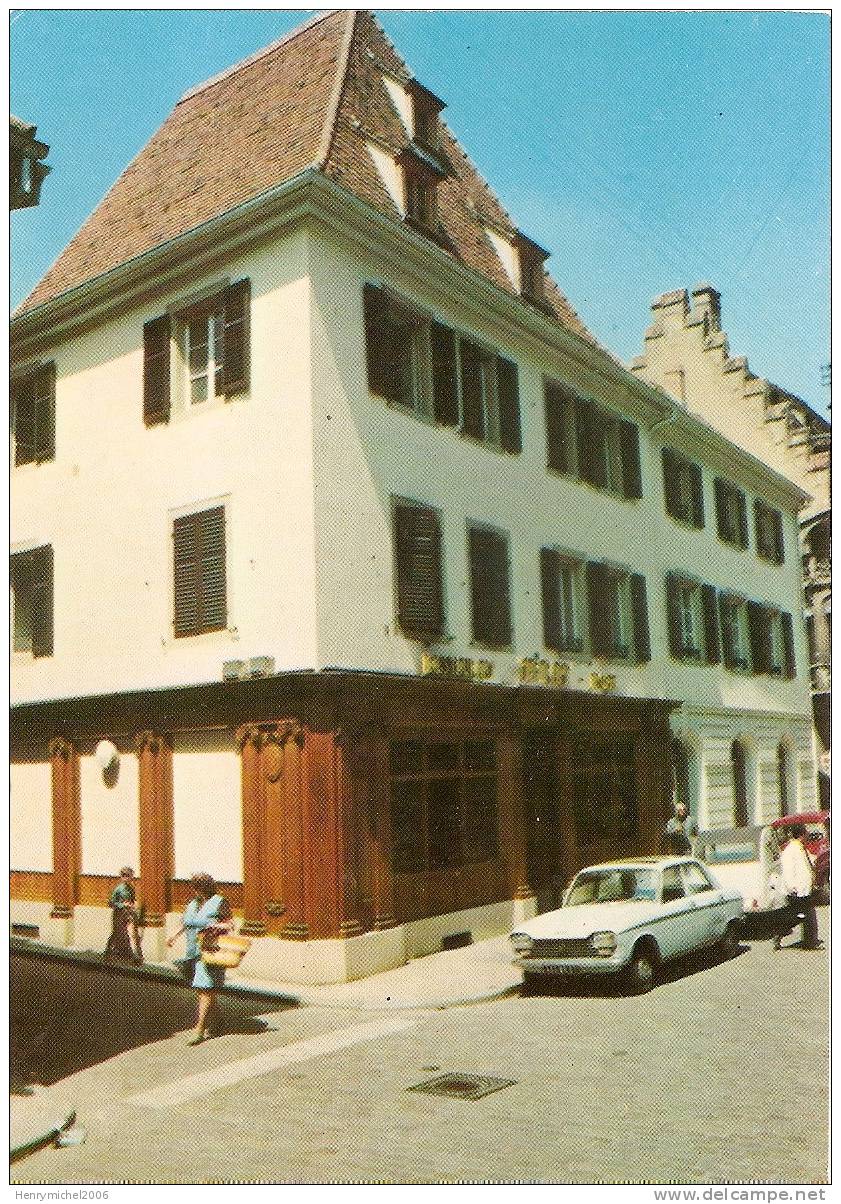 Colmar ( Haut Rhin) Hotel Restaurant Rapp 16 Rue Berthe Molly, Photo Betty Petrer - Colmar