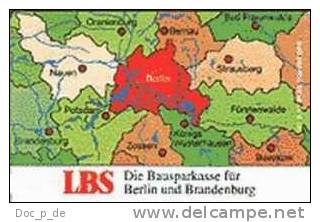 Germany - S 91/93 - LBS Map - S-Series: Schalterserie Mit Fremdfirmenreklame