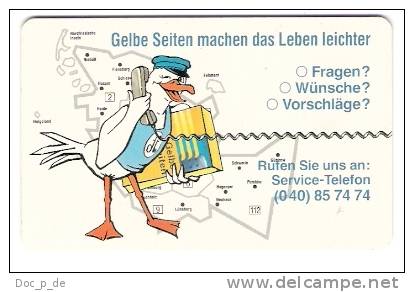 Germany - S 63/92 - Gelbe Seiten - Yellow Pages - Chip Card - S-Series: Schalterserie Mit Fremdfirmenreklame