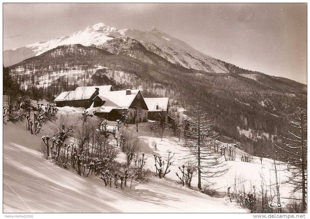 Orcières ( Hautes Alpes) Hameau " Les Ratiers" Et Les Deux Autanes En 1960, Photo Combier - Other & Unclassified