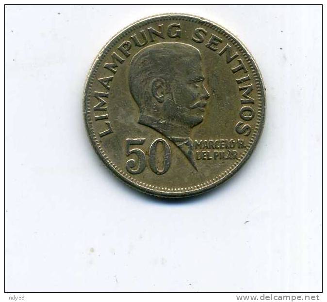 - MONNAIE PHILIPPINES . 50 S. 1972 - Philippines