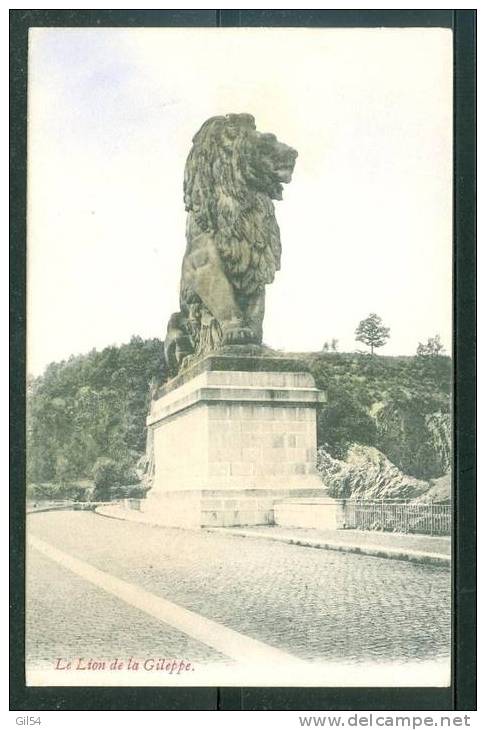 La Gileppe: Le Lion . - Qi119 - Gileppe (Dam)