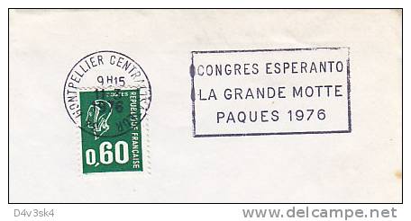 1976 France 34 Herault Monpellier Congres La Grande Motte Esperanto Paques Language - Esperanto