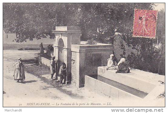 ALGERIE.MOSTAGANEM.LA FONTAINE DE LA PORTE DE MASCARA - Mostaganem