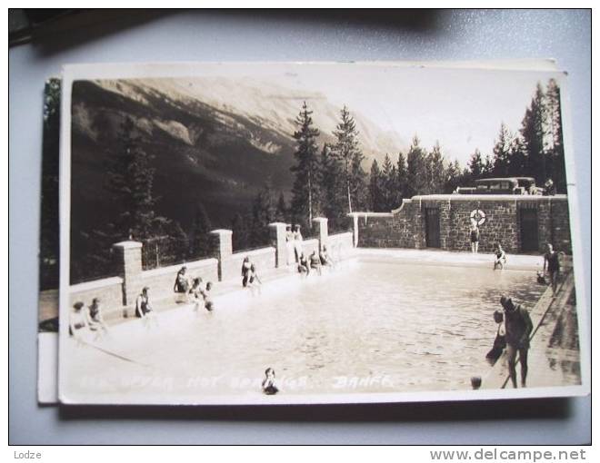 Canada Alberta Banff Swimming Pool Old - Banff