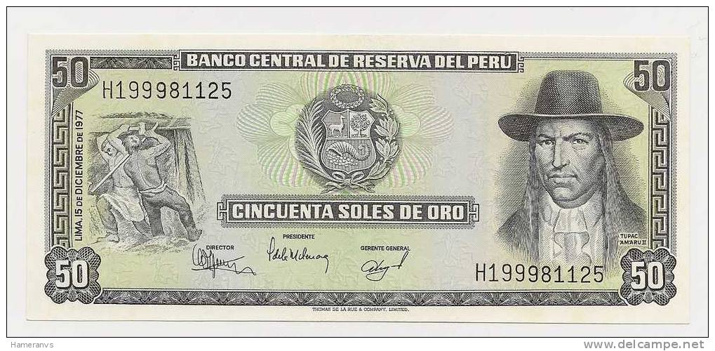 Perù 50 Soles 1977  UNC - P.113 - Peru