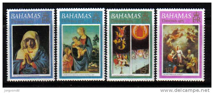 Bahamas-1973-Weihnachten (360-363) Postfrisch,** - Bahamas (1973-...)