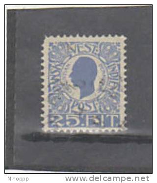 Danish West Indies-1905 25b Used - Denmark (West Indies)