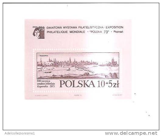 40839)foglio Serie Francobolli Polonia Serie 1973 - Espo. Filatelica Di Polska 73 - Nuevos