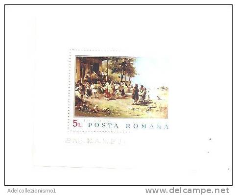 40848)foglio Serie Francobolli Romania Serie 1971 - Espo. Filatelica Di Balkanfila - Postmark Collection