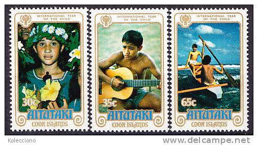 Aitutaki 1979 Yv. 236-38 International Year Of Childhood MNH - Aitutaki