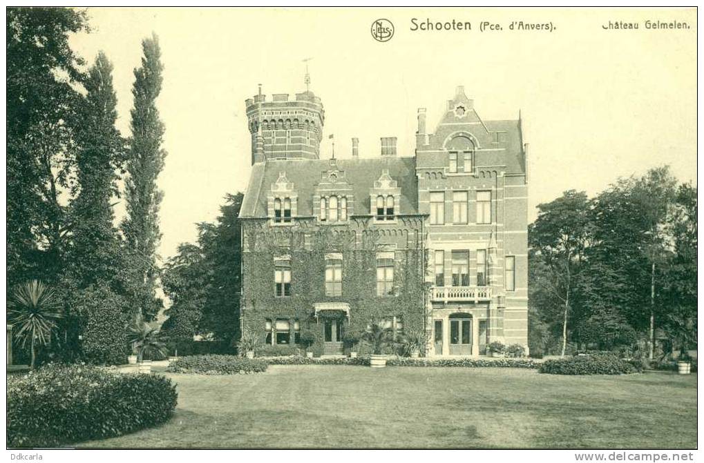 Schooten - Château Gelmelen - Schoten