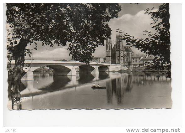 54 Pont à Mousson : Le Pont Et L'Eglise Saint-Martin N°8 - Pont A Mousson