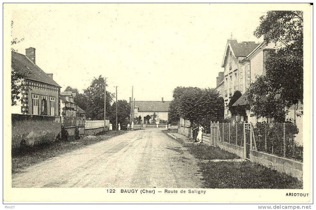 BAUGY - Route De Saligny - Baugy