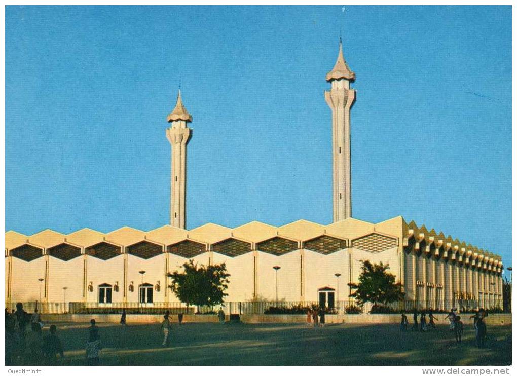 CPSM Gd Format , Mali , La Mosquée De Bamako. - Mali