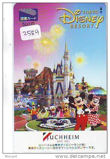 Télécarte DISNEY Japon (2589) JAPAN * PHONECARD * TELEFONKARTE - Disney