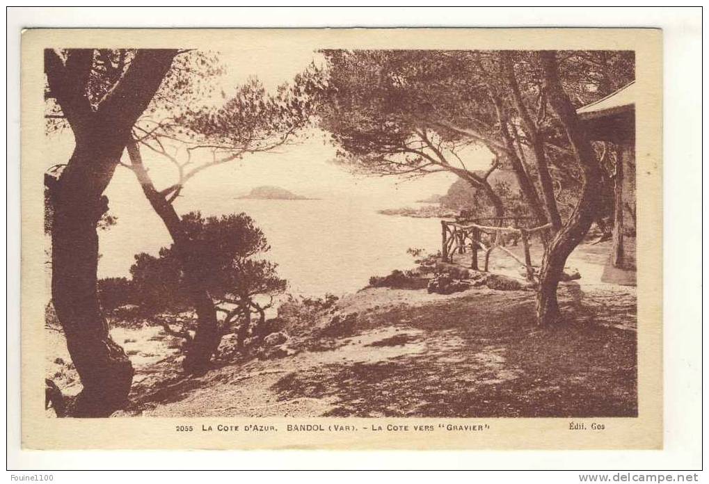 Carte De Bandol  ( Recto Verso ) - Bandol