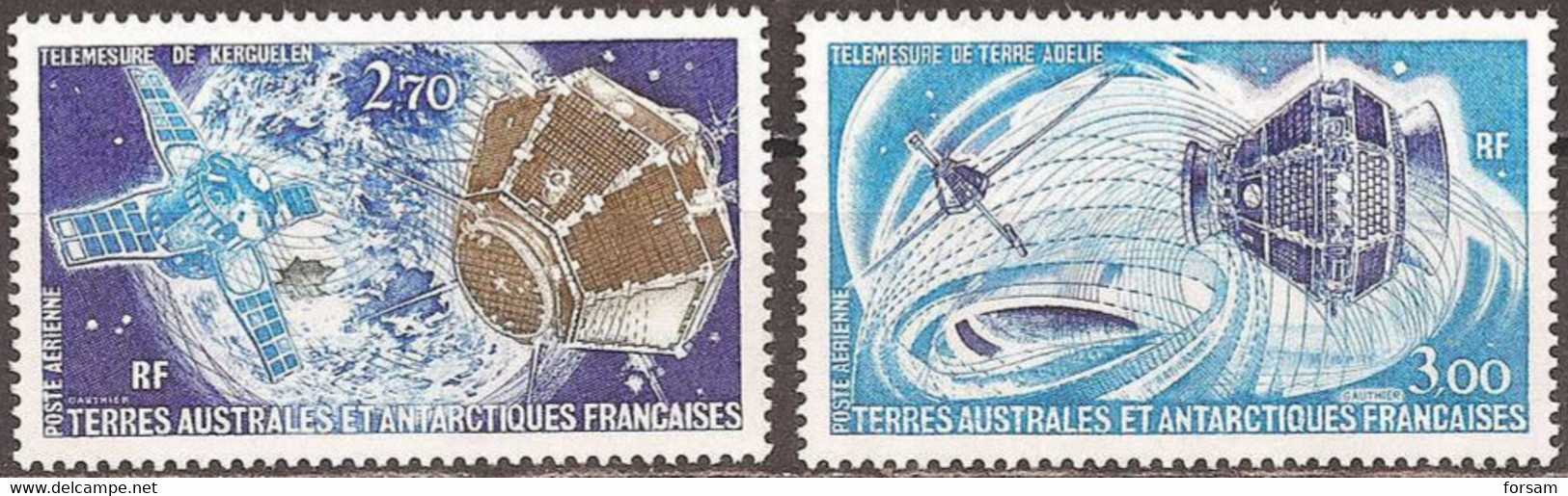 FRENCH SOUTHERN And ANTARCTIC TERR..1977..Michel # 120-121...MNH. - Neufs