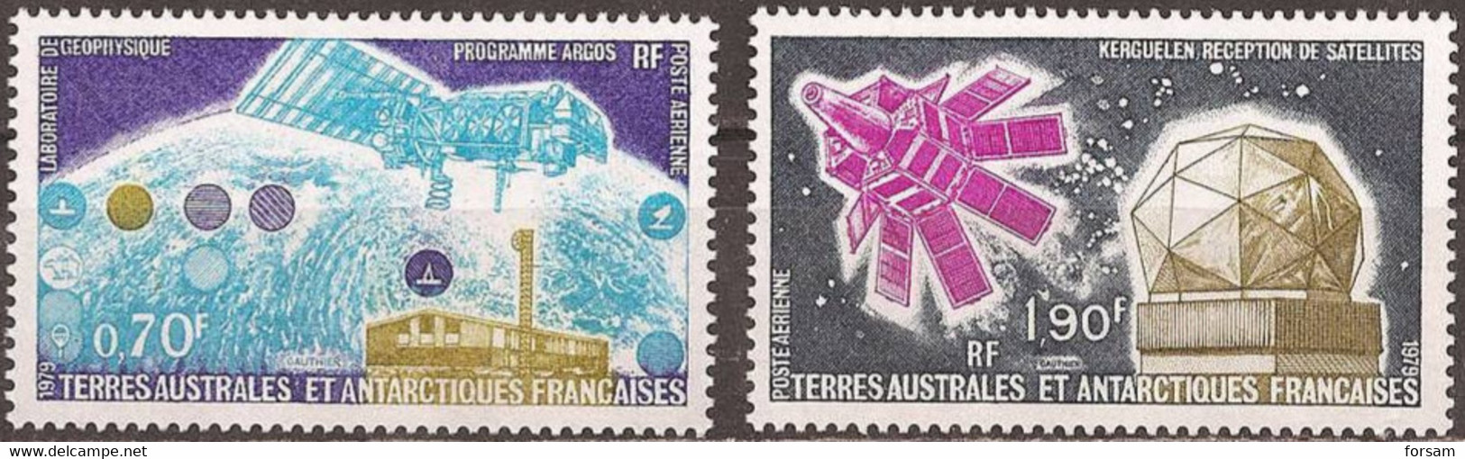 FRENCH SOUTHERN And ANTARCTIC TERR..1979..Michel # 128-129...MNH. - Ungebraucht