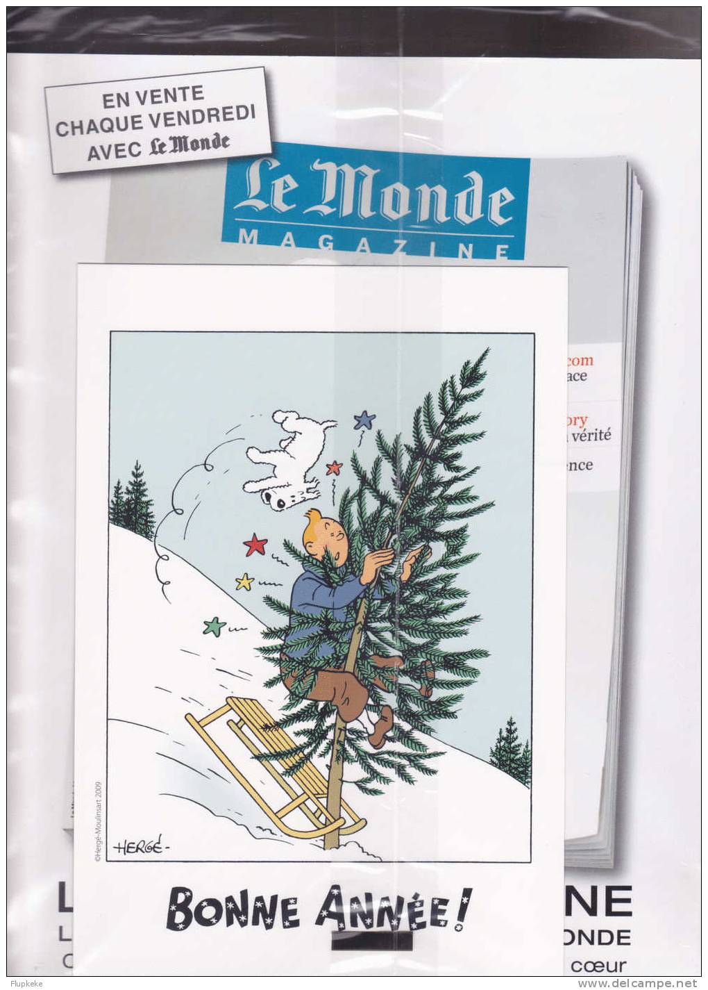 Le Monde Hs 17 Décembre 2009 Tintin Le Retour  Edition Bleue Neuve Et Scellée - Tintin