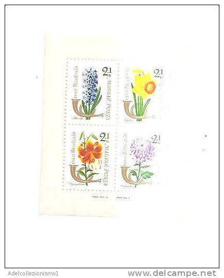 40866)foglio Serie Francobolli Ungheria Serie 1963 - Giornata Del Francobollo - Dentellato - Poststempel (Marcophilie)