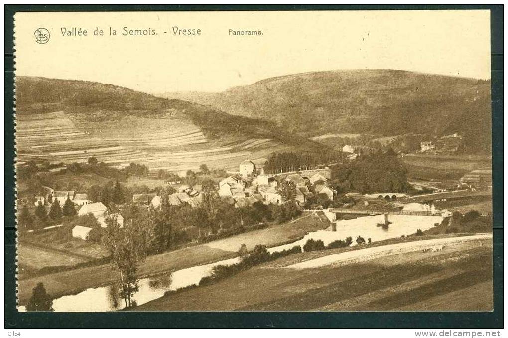 Vallée De La Semois - Vresse Panorama   - Qj122 - Vresse-sur-Semois