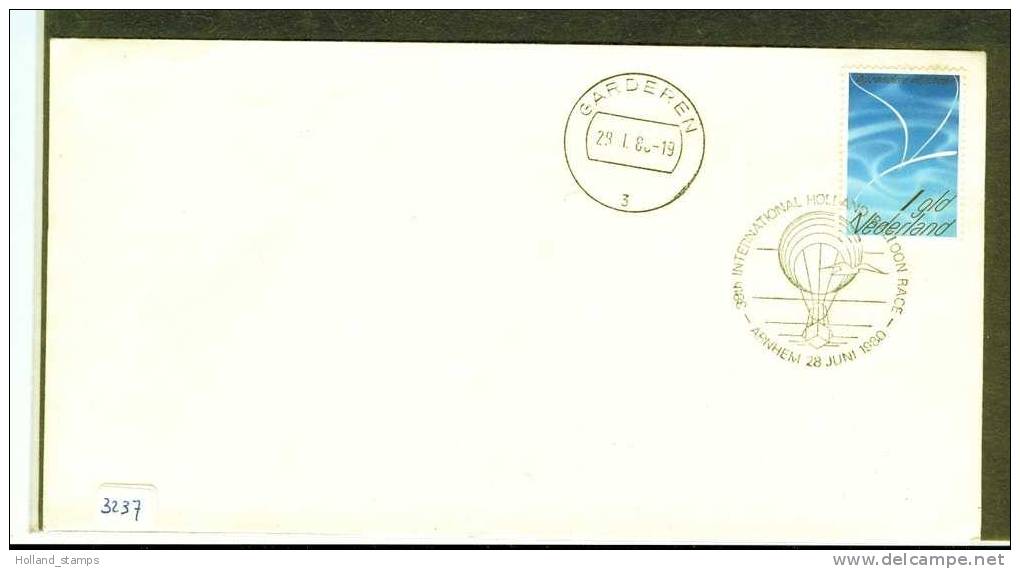 BRIEF Uit 1980 Uit GARDEREN BALLONRACE (3237 - Airmail