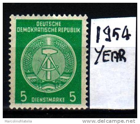 - GERMANIA - D.D.R.- Servizi - Dienstmarken -year 1954 - Michel N° 18- ** -MNH -  Nuovo -new - Fraiche -frisch.        . - Other & Unclassified