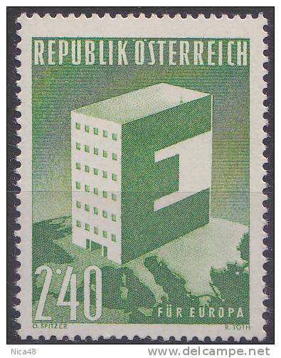 Austria 1959 Europa 1 Vl  Nuovo - 1959