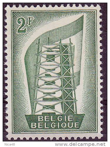 Belgio 1956 Europa 1 Vl  Nuovo - 1956