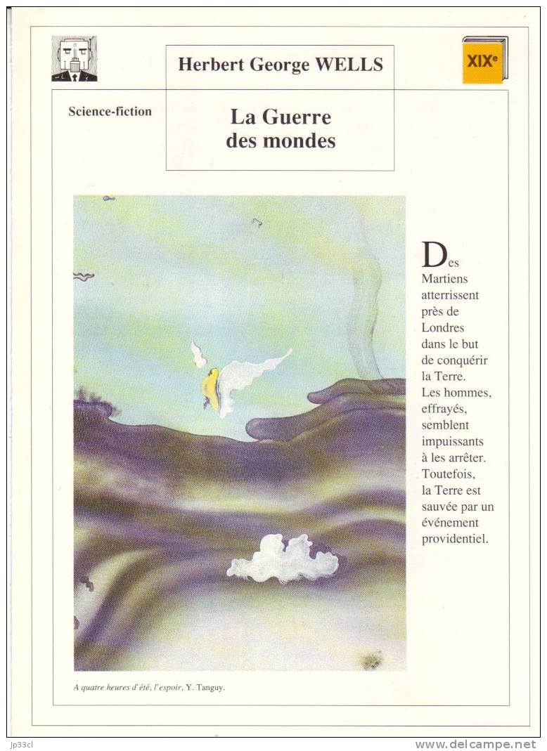 Fiche De Lecture Sur "La Guerre Des Mondes", De Herbert George Wells - Learning Cards