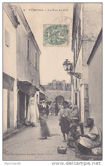 ALGERIE.TEBESSA.LA RUE DU KEF - Tebessa