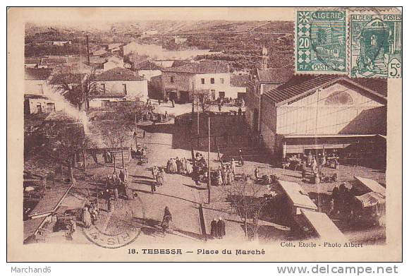 ALGERIE.TEBESSA.PLACE DU MARCHE - Tebessa