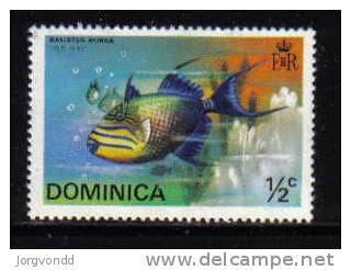 Dominica-1975-Fische (424) Postfrisch,** - Dominica (1978-...)