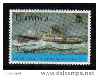 Dominica-1975-Schiffe (437) Postfrisch,** - Dominica (1978-...)