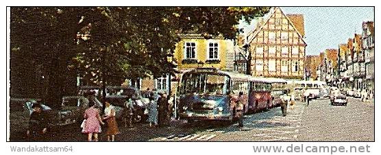 AK 986 CELLE Stechbahn Omnibus Fahrrad Fachwerkhäuser Autos -5.5.78 - 19 31 CELLE 1 W STADT DER FACHWERKBAUTEN N Hamburg - Celle