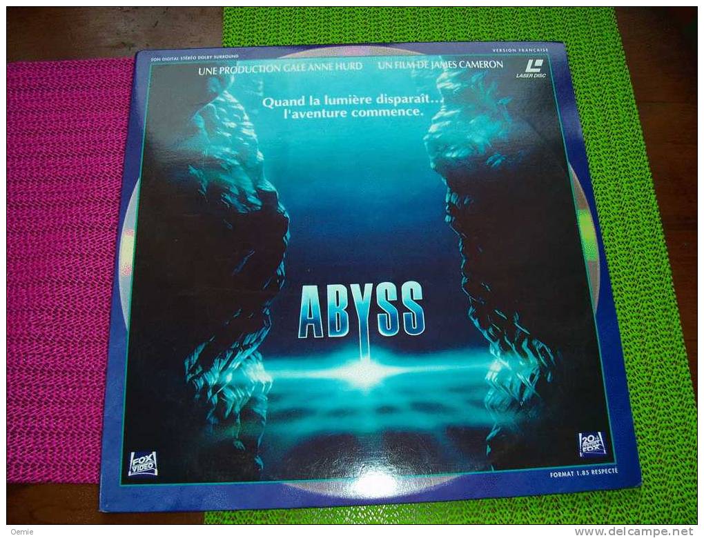 LASERDISC  CDV   °°°    ABYSS - Autres Formats