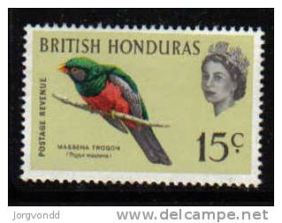 Britisch-Hondoras-1962-Vögel (170 Y)postfrisch,** - Belize (1973-...)