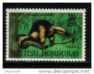 Britisch-Hondoras-1968-Tiere, (214)postfrisch,** - Belize (1973-...)