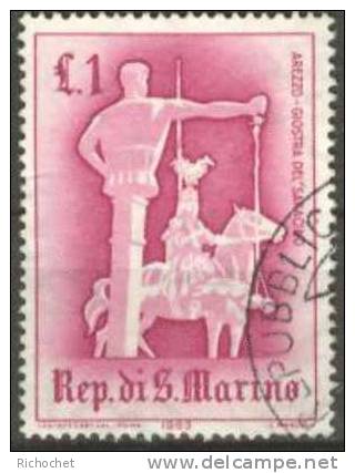 Saint-Marin N° 587 Obl - Oblitérés
