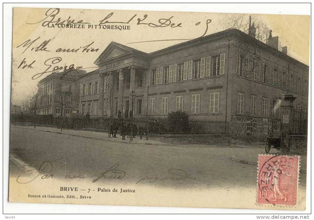 BRIVE. - Palais De Justice - Brive La Gaillarde