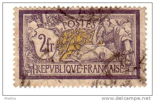 Nº 122  1 F. Lila Y Oliva De 1900   CacheT A Fecha - Used Stamps
