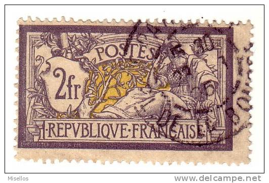 Nº 122  1 F. Lila Y Oliva De 1900   Cachet A Fecha. =.= - Used Stamps