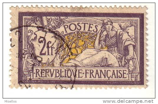 Nº 122  1 F. Lila Y Oliva De 1900   Cachet A Fecha Y Bien De Color, - Used Stamps
