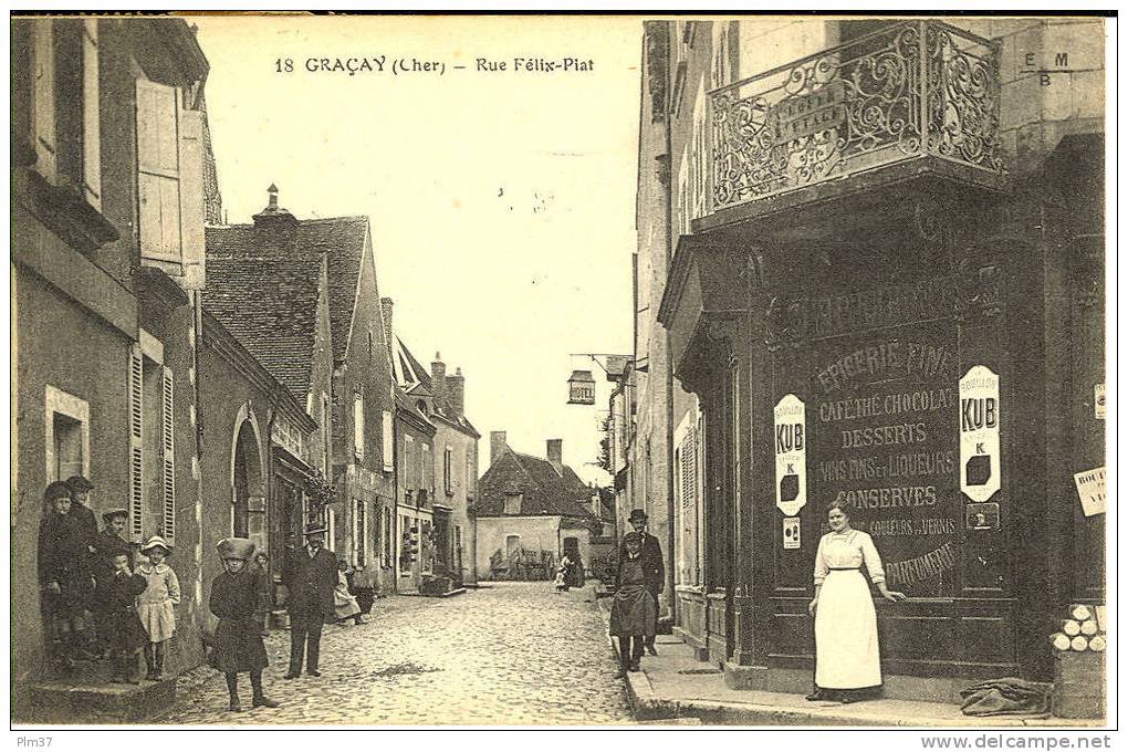 GRACAY - Rue Félix Plat - Graçay