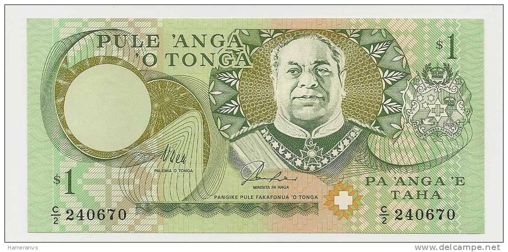 Tonga 1 Pa'anga 1995 UNC - P.31 - Tonga